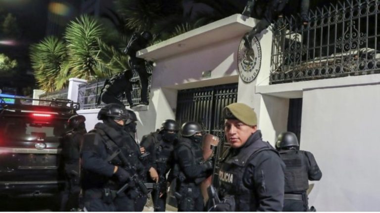 Meksika prish marrëdhëniet diplomatike me Ekuadorin  pas bastisjes në ambasadë