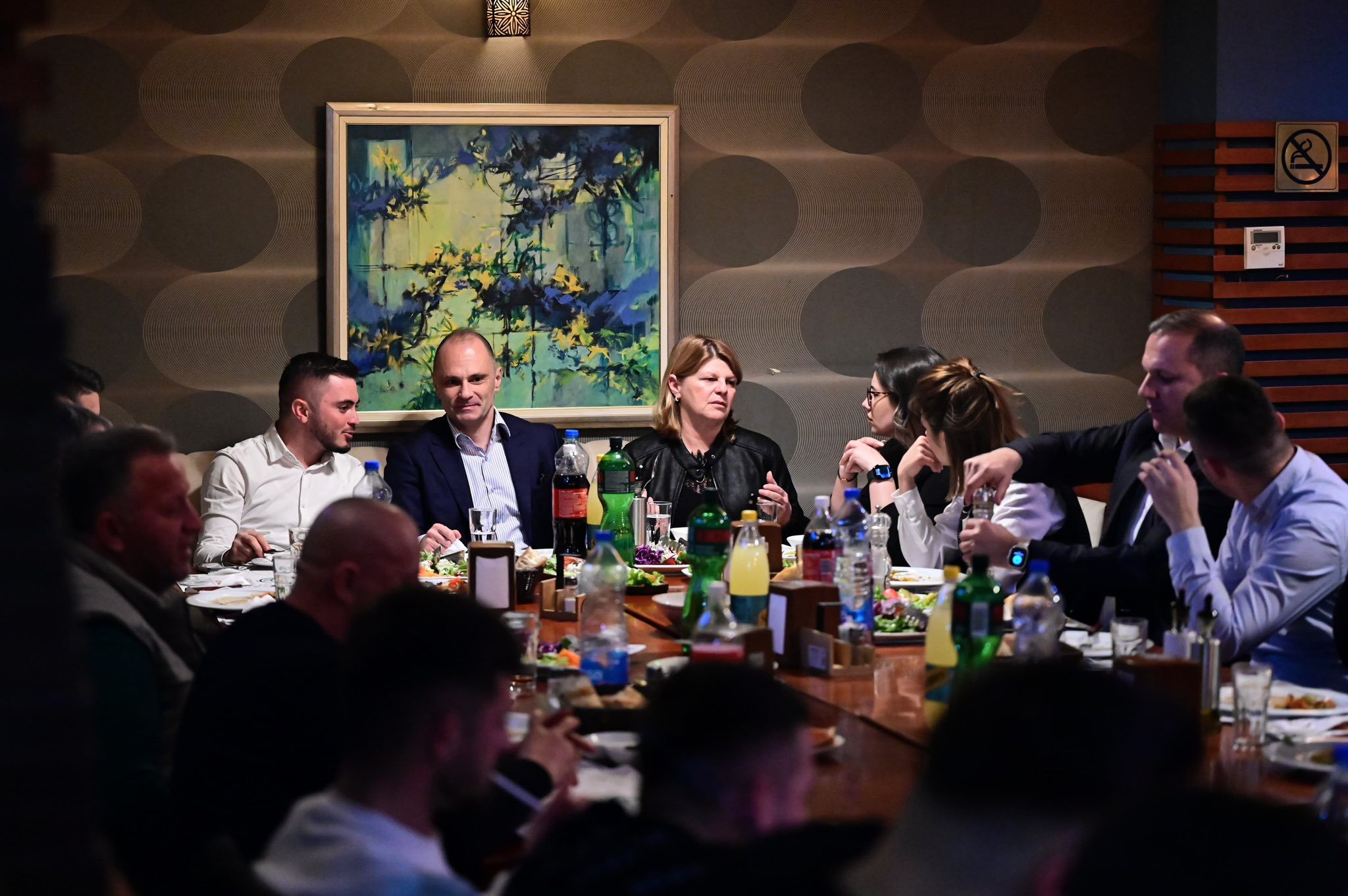 Filipçe dhe Spasovski zbresin në Zhelinë për iftarë me strukturat e LSDM në këtë komunë