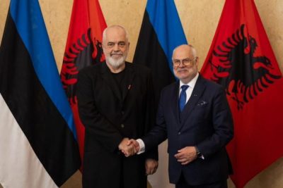 Rama në Talin, pritet nga presidenti i Estonisë