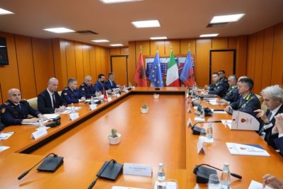 Monitorim ajror i përbashkët mes Policisë së Shtetit dhe Guardia di Finanza